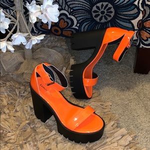 Lemonade Block Heel Sandal
